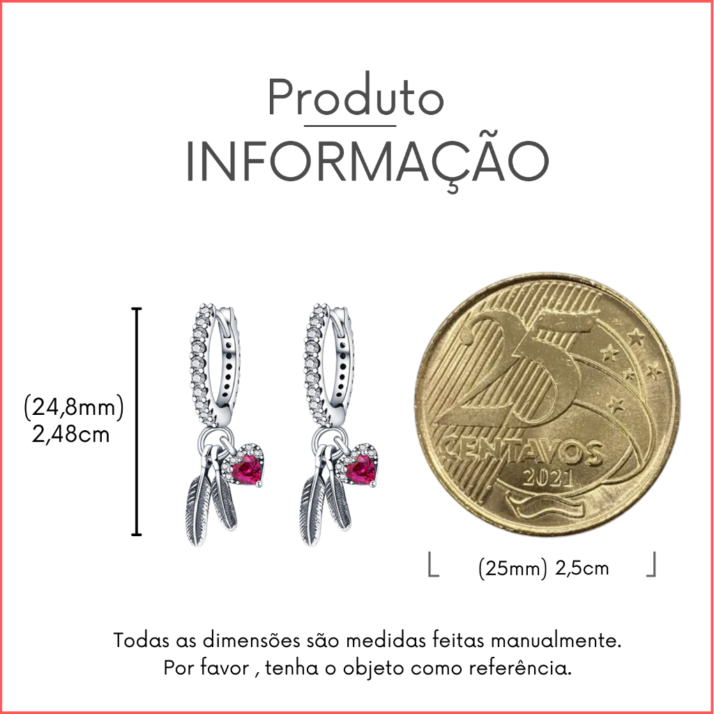 Brinco Peninhas - Prata 925